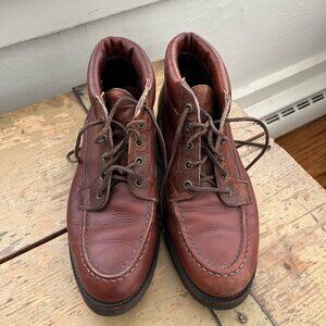 allen edmonds unisex chukka blokecore 8d mens vibram preppy leather booties